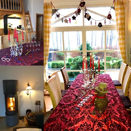 Altes Landhaus Oste, Appartement- Hotel Mit Kamin, Sommer Pool Hemmoor